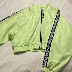 Lime green, Guess Cropped Windbreaker